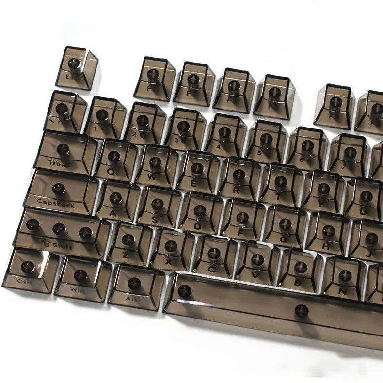 Transparent Cherry Profile Keycaps For Mechanical Gaming Keyboard ISO Enter - Image 4 of 4