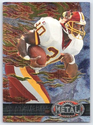 1997 Metal Universe #154 Brian Mitchell Washington Redskins