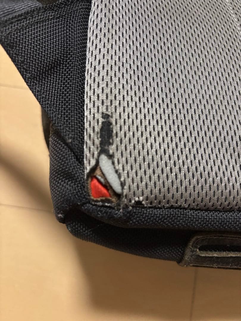 Masterpiece Black Backpack Waterproof Zipper Used… - image 5