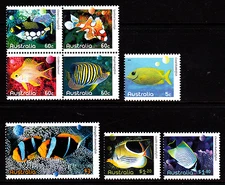2010 Fishes Of The Reef - MUH Complete Set (A)