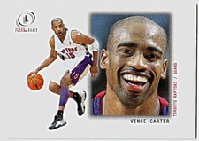 2000-01 FLEER LEGACY #1 VINCE CARTER Toronto Raptors Basketball Card