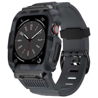Military iWatch Band Strap+Rugged Case For Apple Watch Series 9 8 7 6 5 4 3 SE