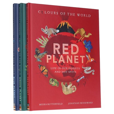 Colours of the World 3 Books Set By Moira Butterfiels - Ages 0-5 - Hardback