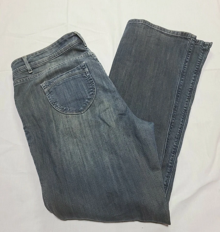 Женские вареные джинсы Jordache • размер 14 • Bootcut Blue  - Изображение 4 из 4