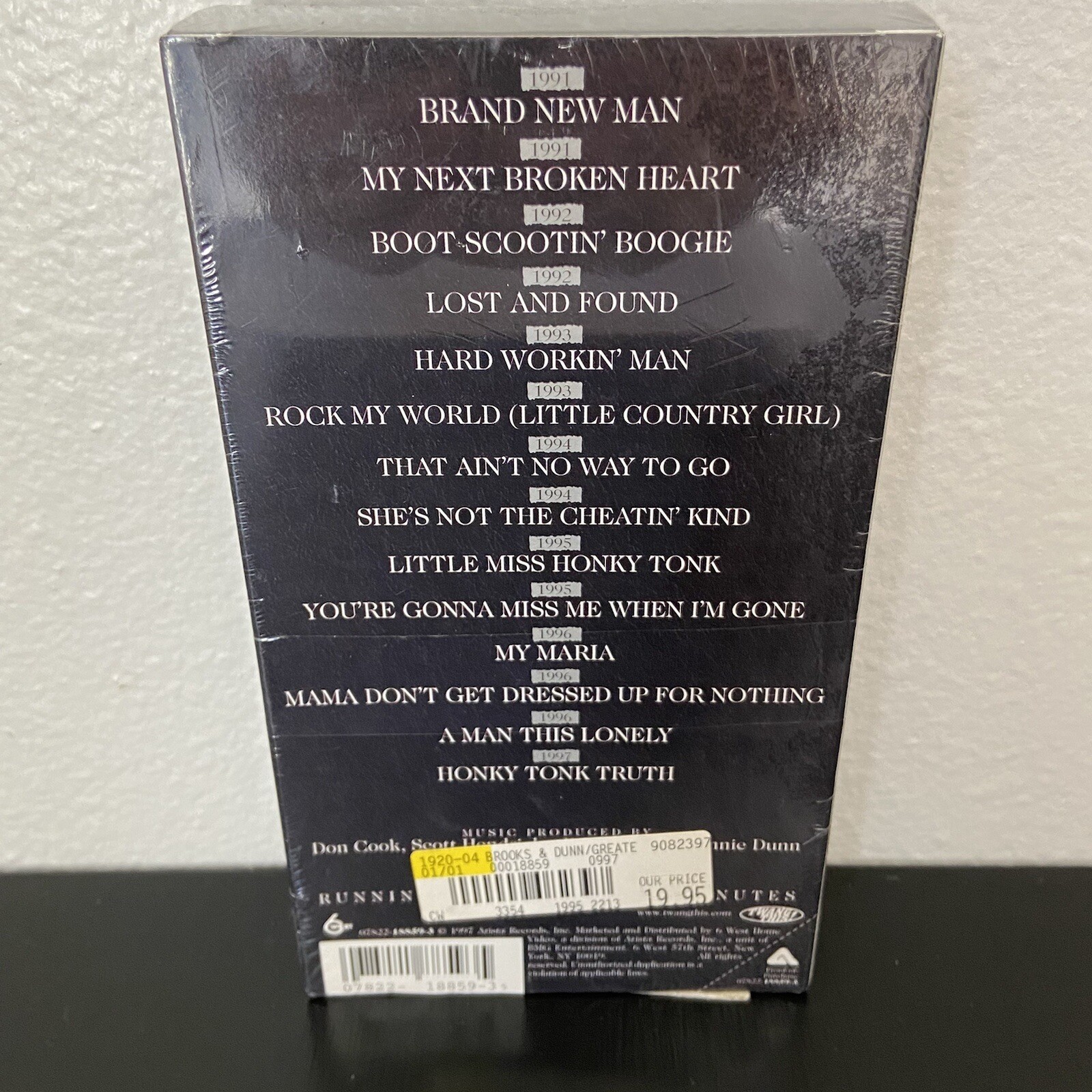 Brooks & Dunn The Greatest Hits Video Collection VHS 1997 Country NEW Sealed thumbnail 6