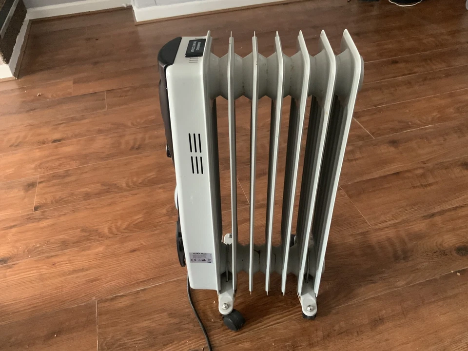 Ultramax HTRUMXOR029 2000W Oil Filled Heater - White - Image 2 of 4