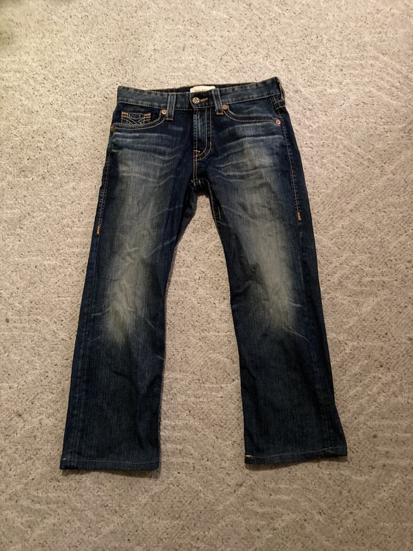BIG STAR Union Regular Straight Jeans Mens Size 30S Blue Denim Meas. 32x26