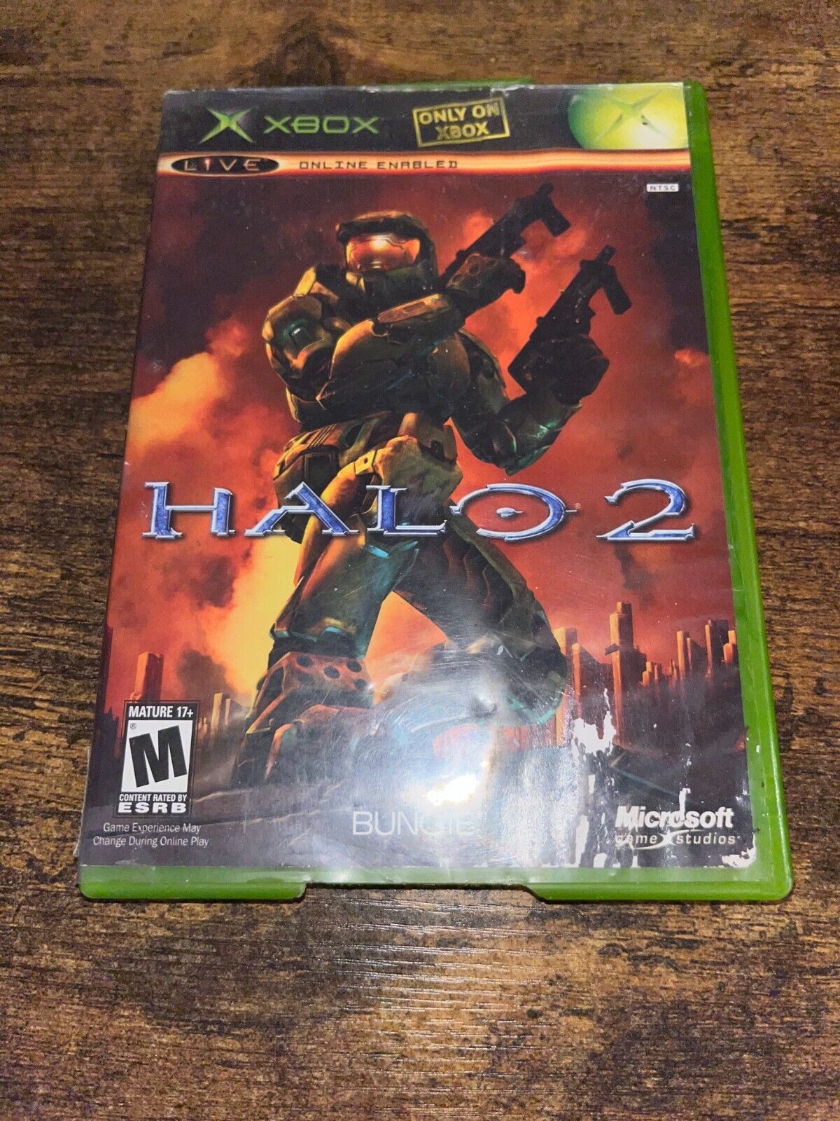 Xbox Halo 2 Live Online Enabled Microsoft Game Studios Video Game