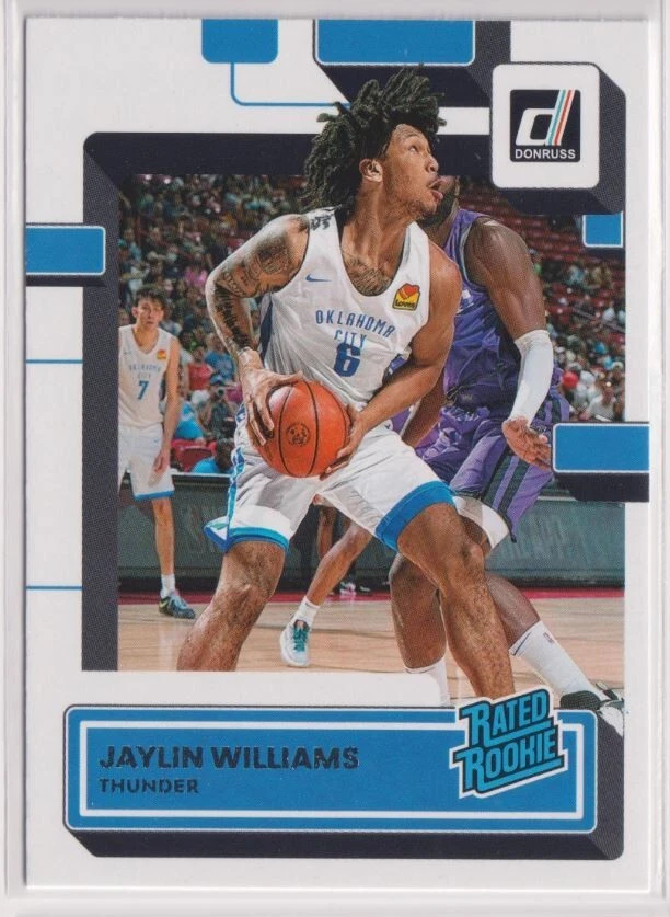2022-23 Donruss #241 Jaylin Williams RR RC