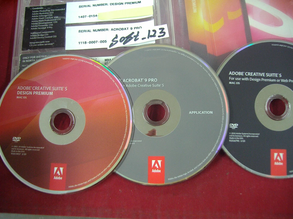 Adobe Creative Suite 5 CS5 Design Premium For MAC OS Full Retail DVD Version - Image 2 of 4