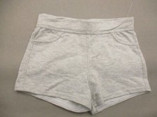 Colette Lily Size M 5-6 Girl Gray Pocket Pull On Stretch Waist Sweat Shorts 656