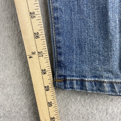 Lucky Brand Jeans Girls 16 Blue Denim Authentic Skinny Whiskered Medium Wash - Picture 14 of 17