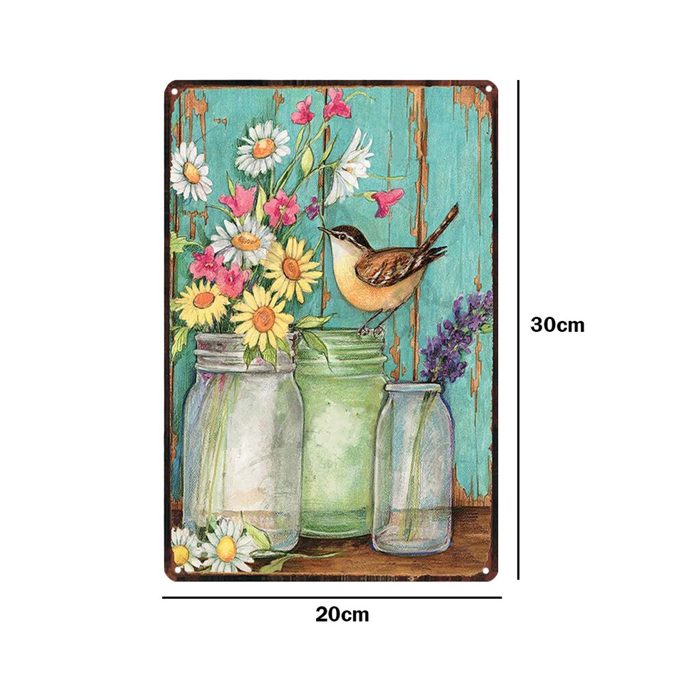 Metall-Blechschild 'Why Hello Bear' 30,5x20,3 Cm – Vintage Dekoration Für Garten, Garage, Café & Wohnung