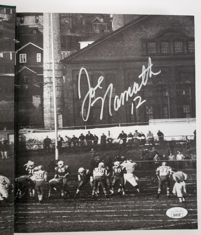 Joe Namath Autographed Signed New York Jets / 'Namath' Hardcover Book (JSA COA) 