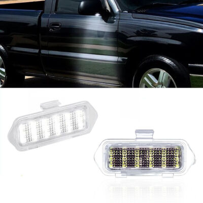 Side Mirror Puddle Lights GM Trucks LED Side Mirror Puddle Lights For 03-06 Escalade, Silverado, Suburban, Tahoe, Sierra LED Light Bulbs For Cadillac Escalade - Foto 4