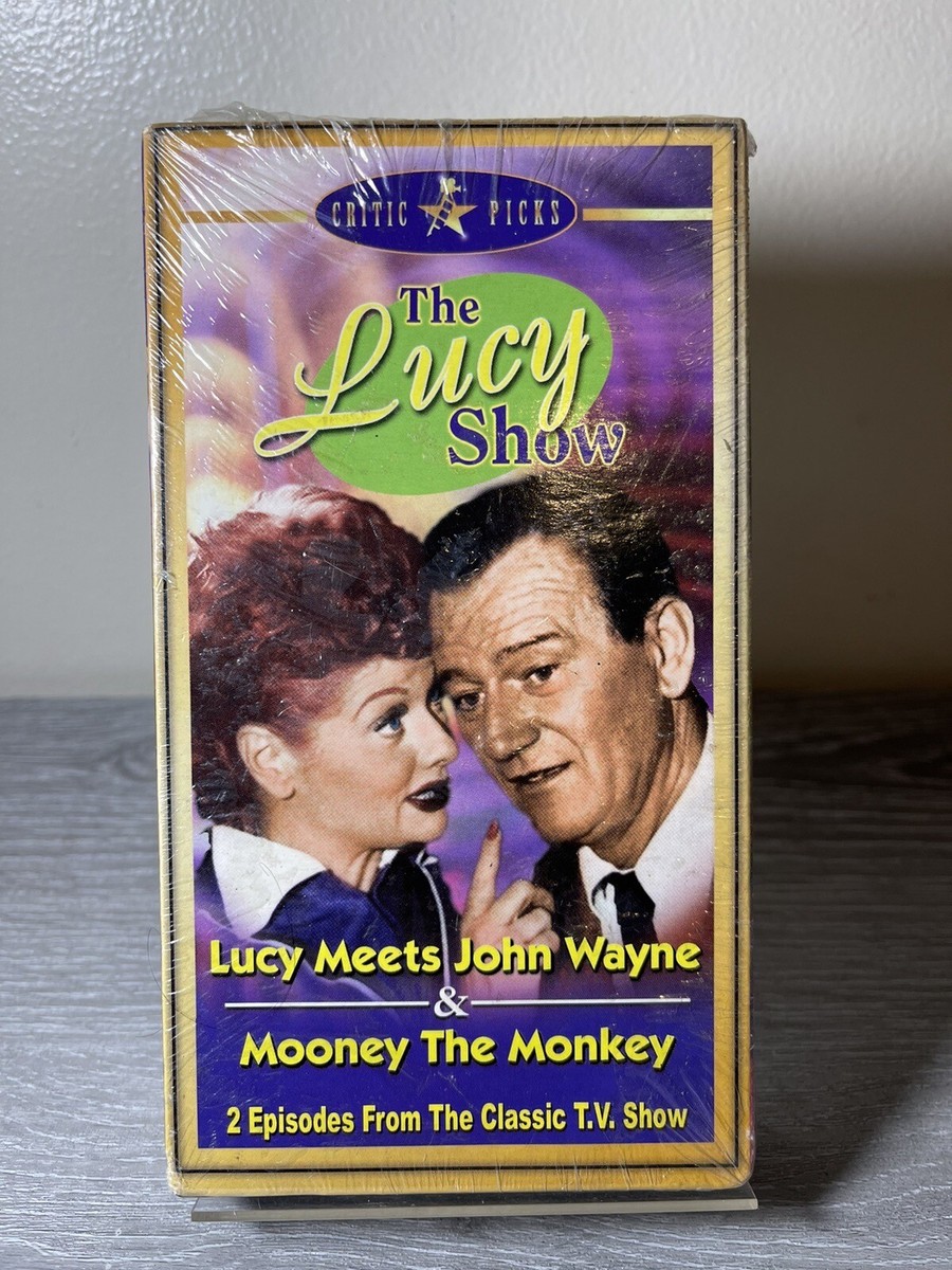 NEW! VHS! - The Lucy Show: Lucy Meets John Wayne / Critic