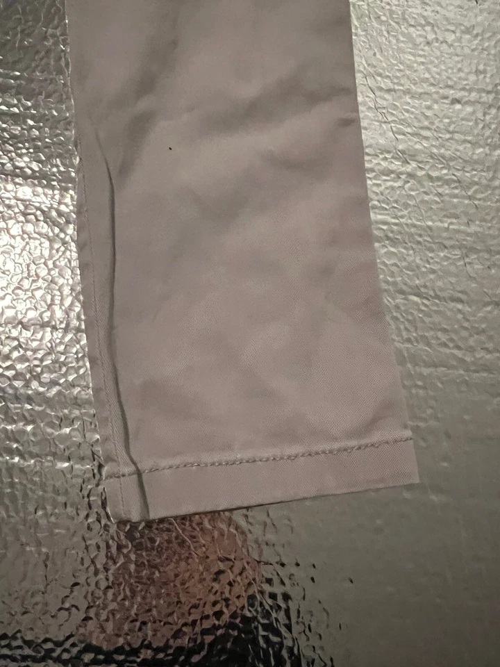 Girls Khaki Pants Tan Stone sz 14 Abercrombie & Fitch Uniform Prep Trousers - Image 2 of 4