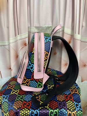 GUCCI New PINK Psychedelic GG Supreme Monogram Canvas  display picture 2