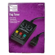 Fog Machine Timer Control Halloween 5' Cord Compatible w/ Most Fog Machines