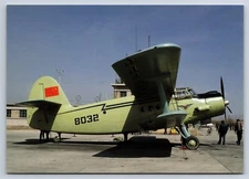 Airplane Postcard CAAC Airways Airlines Yunshuji Y5 HM45