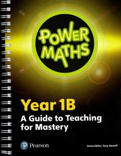 Power Maths Year 1 Teacher Guide 1B NEW Free UK Delivery - Image 5