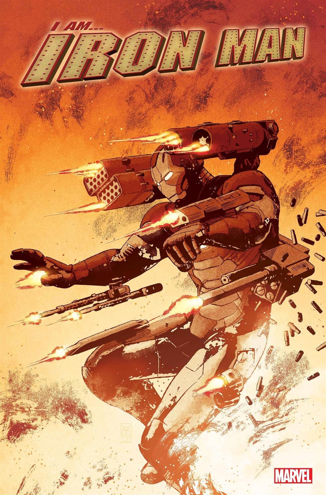 I Am Iron Man #2 War Machine Giangiordano Var Marvel Prh Comic Book
