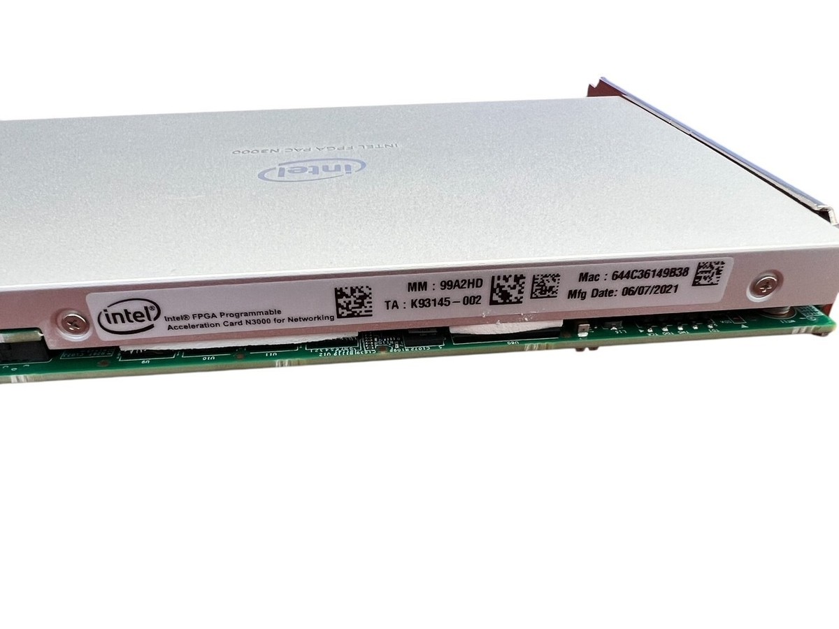 K13JK Intel FPGA PAC N3000 Network Programmable Acceleration Card
