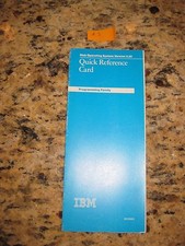 Vintage IBM Disk operating System V 3.30 Card 80X0683  3