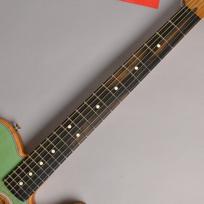 New Fender AMERICAN ACOUSTASONIC TELECASTER/Surf Green Acoustic