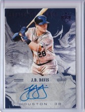 2018 J.D. DAVIS Panini Diamond Kings Purple FOTL Rookie Signature AUTO RC /10