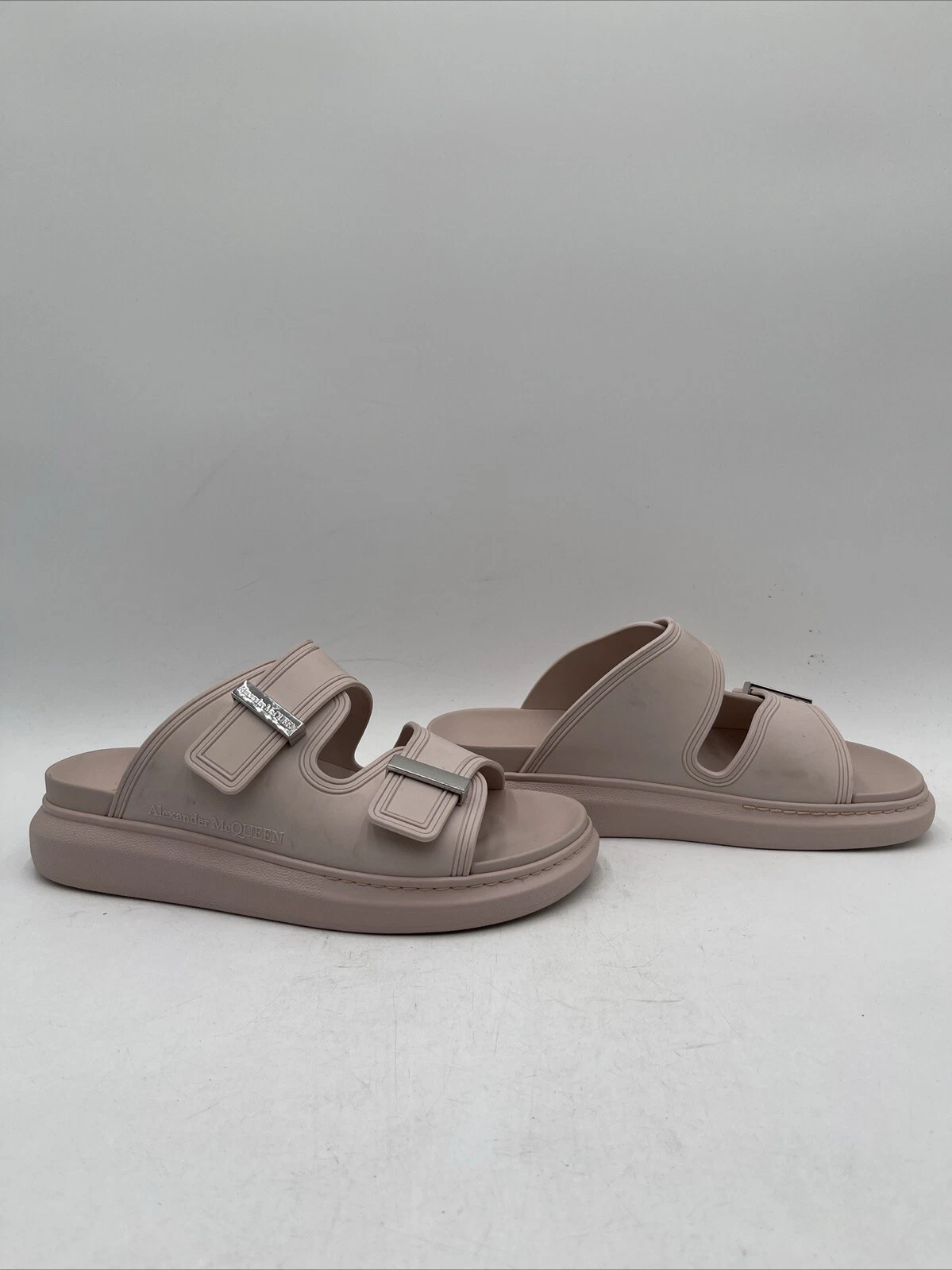 Sandali ibridi donna Alexander McQueen rosa taglia 41M