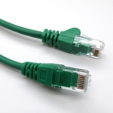 Image of RJ45 Cat5e Network LAN Cable Ethernet Patch Lead Fast Internet 0.25m- 50m Lot