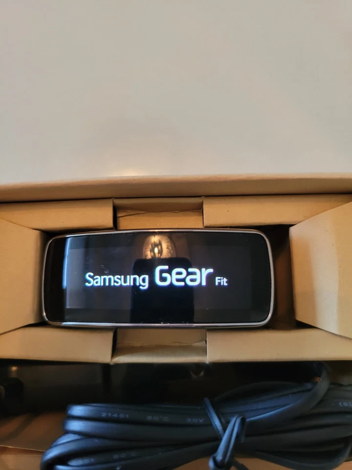 Samsung Galaxy Gear Fit Smart Watch - Black Open Box - Image 4 of 4