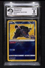 CGA 8 Radiant Blastoise Holo Card 18/78 Pokémon Go Graded Card on eBay