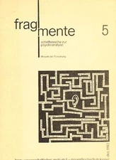 Mosaic of Research Fragments. psychoanalysis series. 5. Dec 1982. 