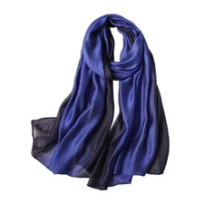 Silk Scarf for Women Lightweight Shawls and Wraps Fashion Pashmina Shawl Long...