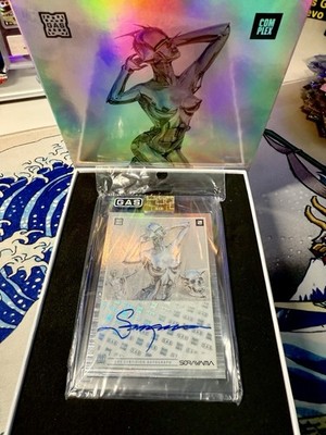 GAS Rainbow Foil Trading Card Set Hajime Sorayama x Complex AUTO