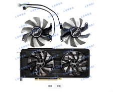 For PALIT RTX3050 3060 3060ti Dual Graphics Card Cooling Fan