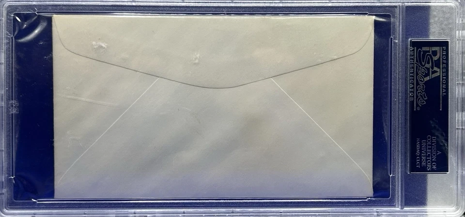 First Day Cover Post Card Jim Thorpe "Red Grange" Auto PSA/DNA Authentic HOF MVP - Image 3 of 3