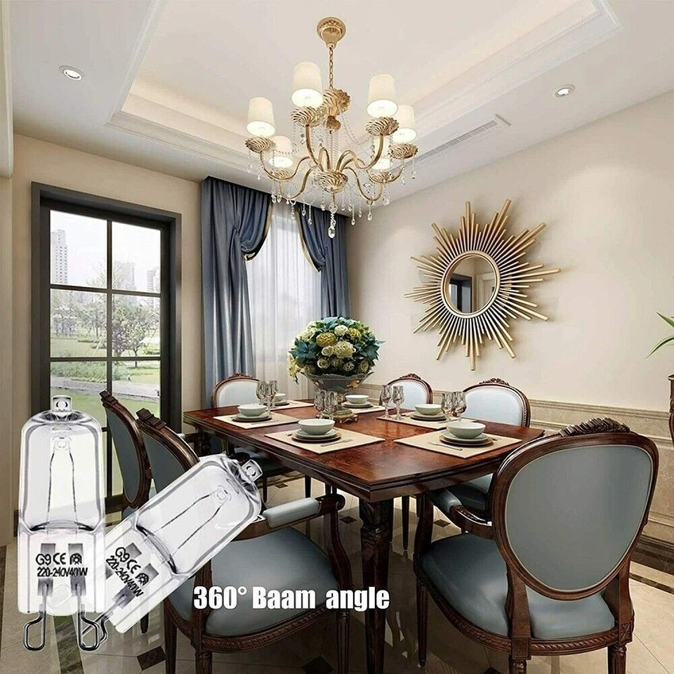 10X G9 Halogen Bulbs 25W 20W 40W 60W Warm White Filament Lamp Replace Bulb LED - Image 4 of 4