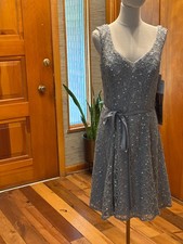 New and Stunning Sea Foam Green Evening Dress Size 14