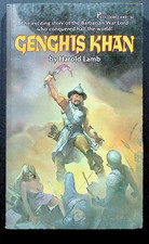 Genghis Khan Harold Lamb Vintage Pinnacle Books Paperback Historical