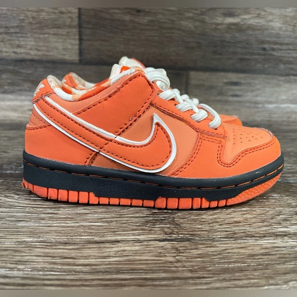 Nike SB Dunk Low Concepts Naranja Langosta Talla 8C Foto 3 de 4