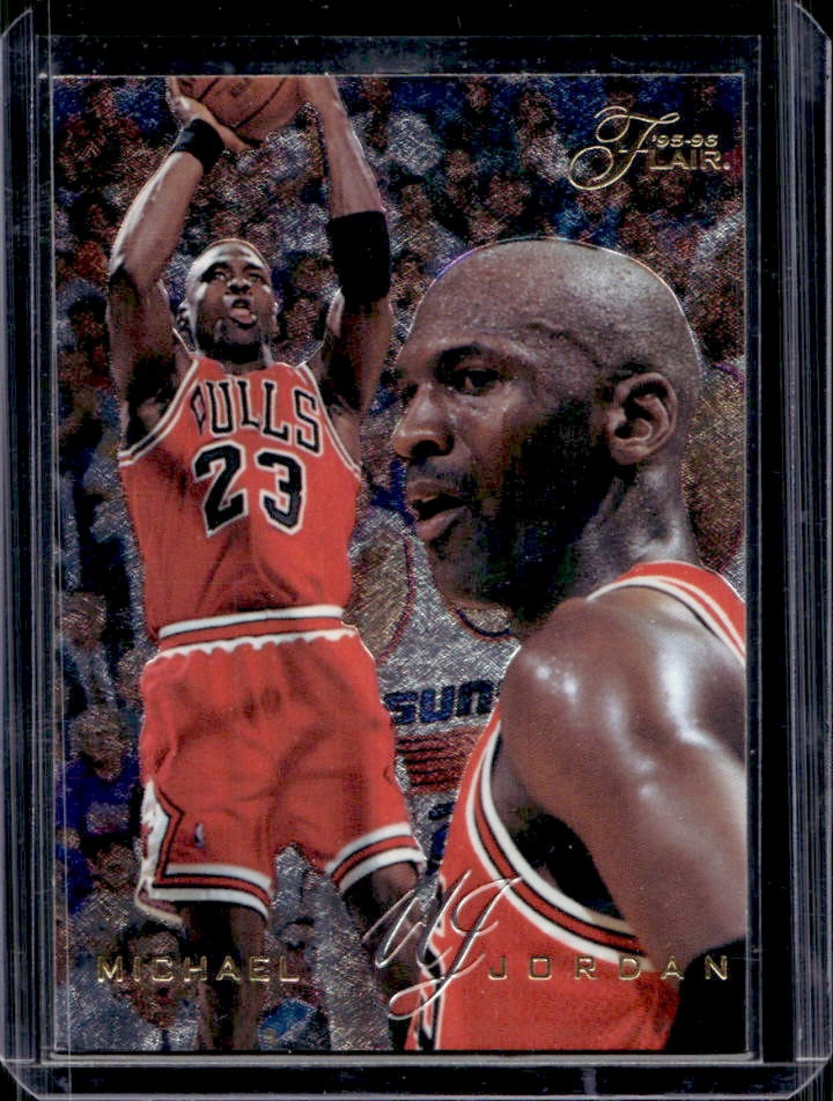 1995-96 Fleer Flair Michael Jordan #15 Bulls