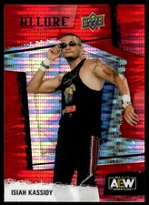 2022 Upper Deck Allure AEW #46 Isiah Kassidy Red Rainbow