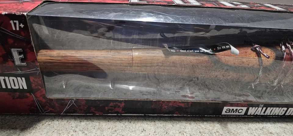 McFarlane 行尸走肉 Negan's Bat Lucille Take It Like a Champ Edition Bloody  — 第 4/4 张图片