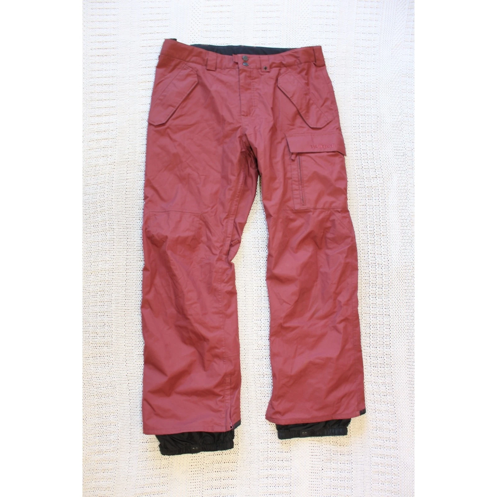 Burton Snowboard Cargo Pants XL maroon elastic Inner Boot Gaiters Outdoor Winter
Opens in a new wind