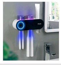 iHave Toothbrush Holders for Bathrooms, UV Toothbrush Sanitizer and Holder Smart