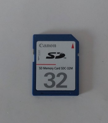 Canon 32 MB SD Speicherkarte 32MB Secure Digital Memory Card Karte Kamera