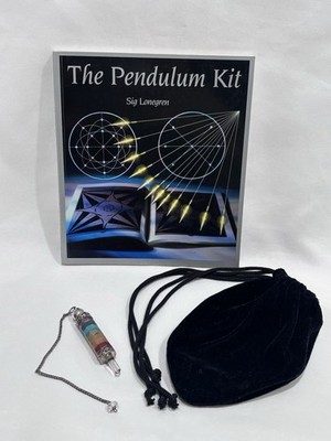 The Pendulum Kit by Sig Lonegren   Complete Set with Chakra Stone Pendant